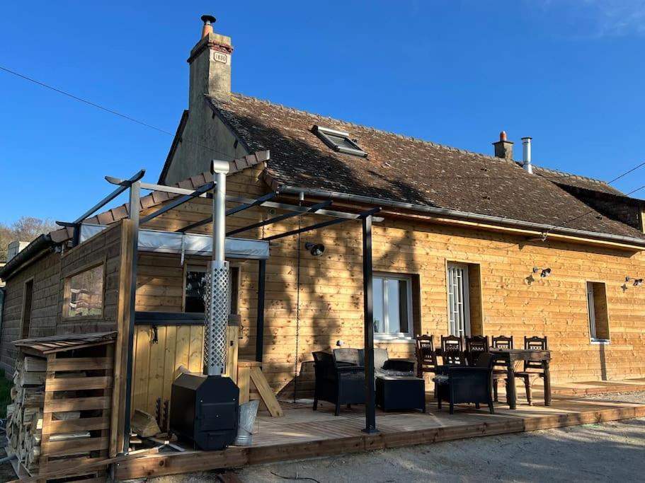 Relaxing Cottage Bain Nordique Ancinnes Екстер'єр фото